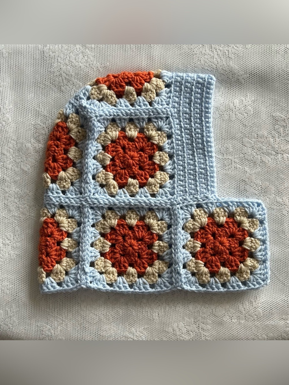 Granny Square Crochet Balaclava